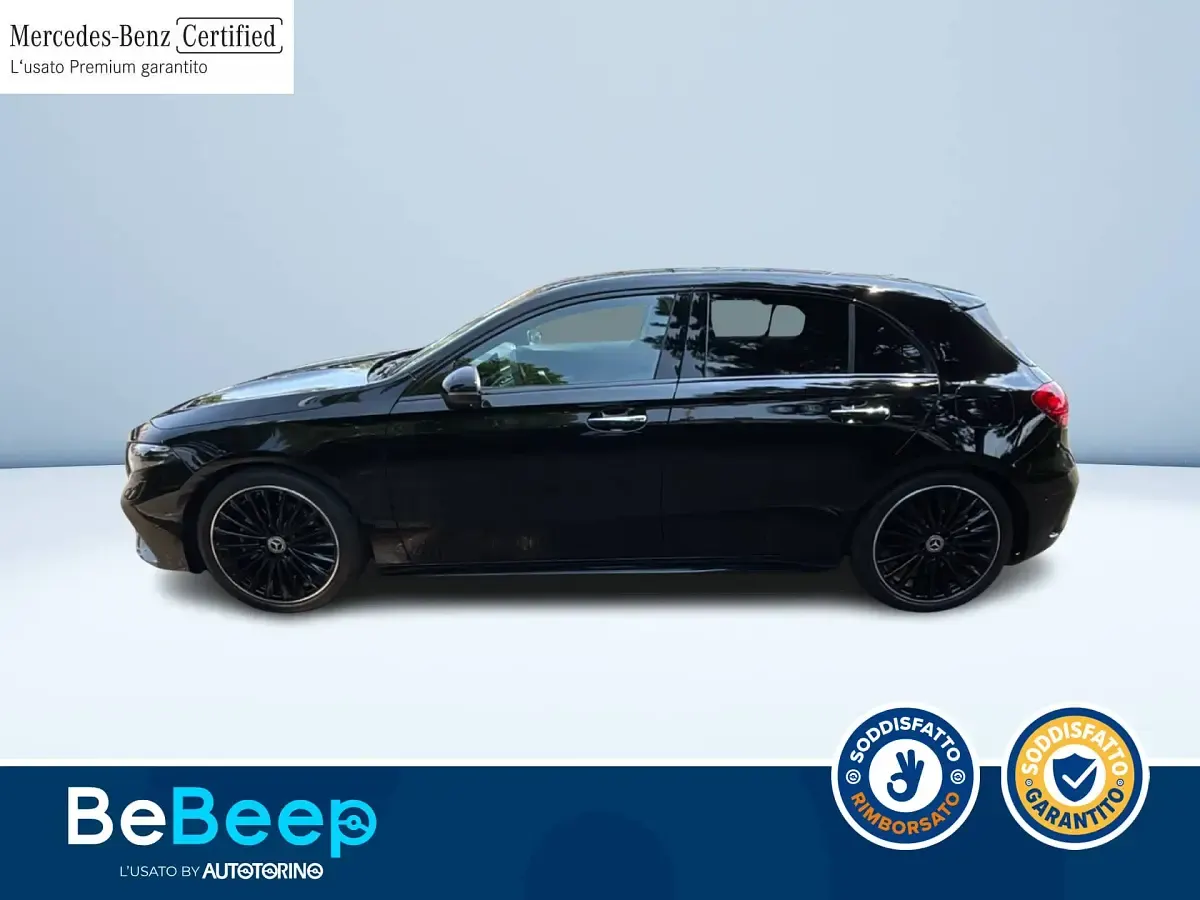 Usata Mercedes A180 Advanced Plus 136 CV (100 kW) 2023 Nero metallizzato Berlina