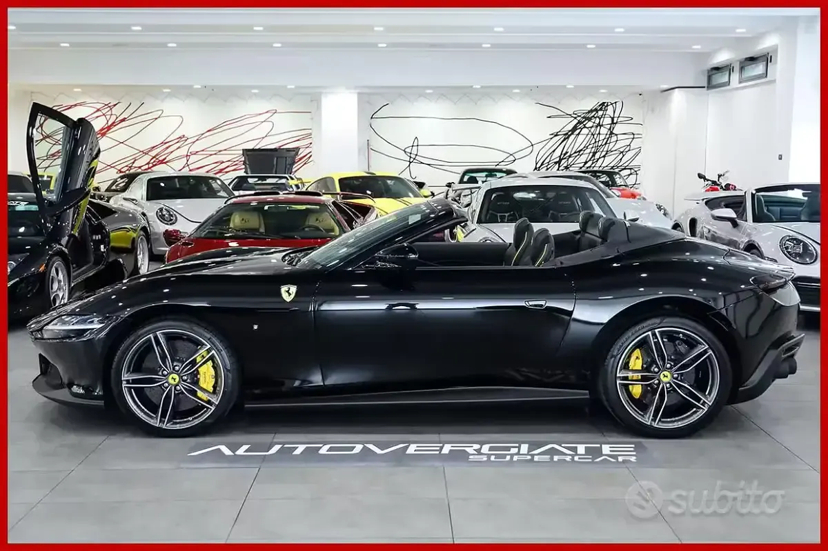 Usata Ferrari Roma 620 CV (456 kW) 2024 Nero Cabrio