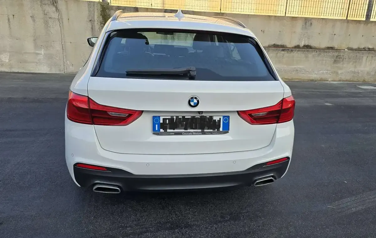 Usata BMW 520 M Sport 190 CV (139 kW) 2019 Bianco Station wagon