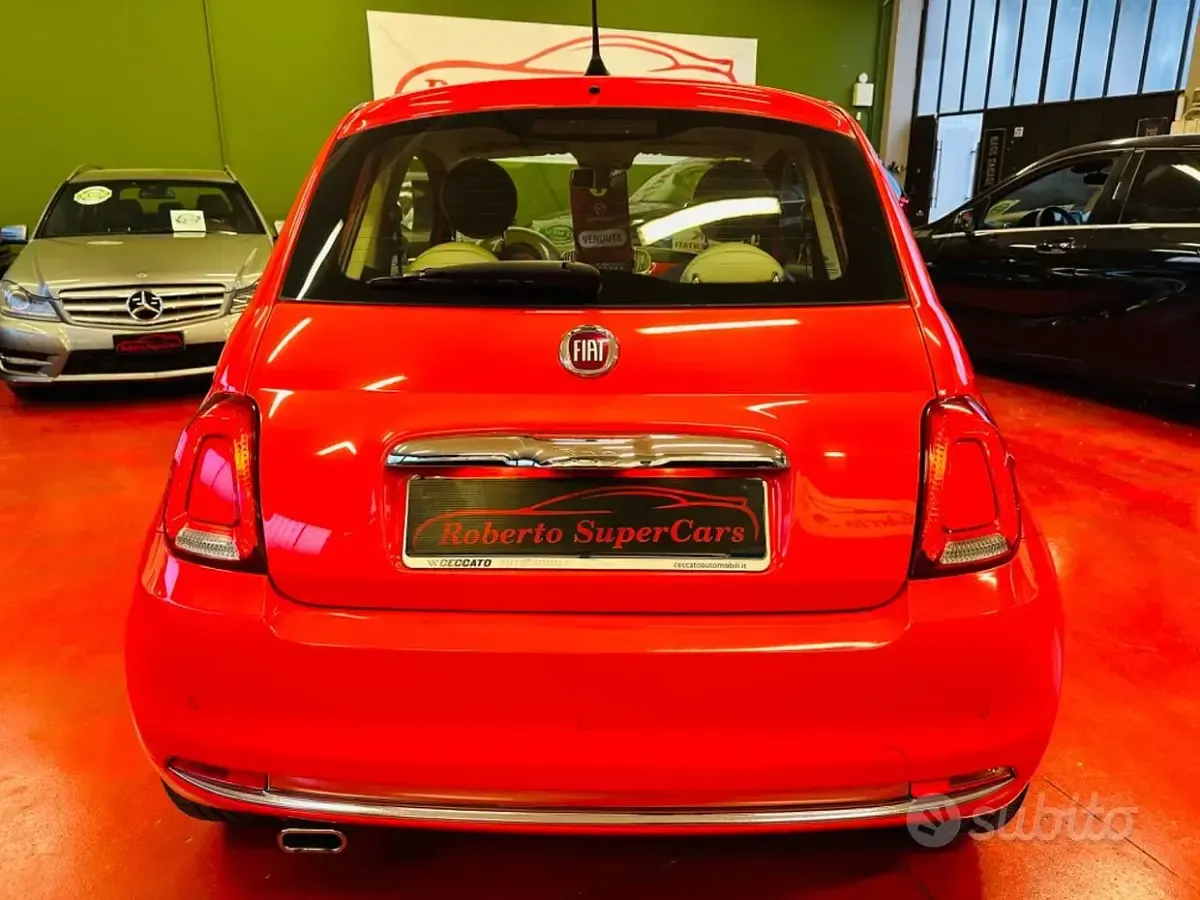 Usata Fiat 500 Dolcevita 69 CV (50 kW) 2021 Rosso Berlina