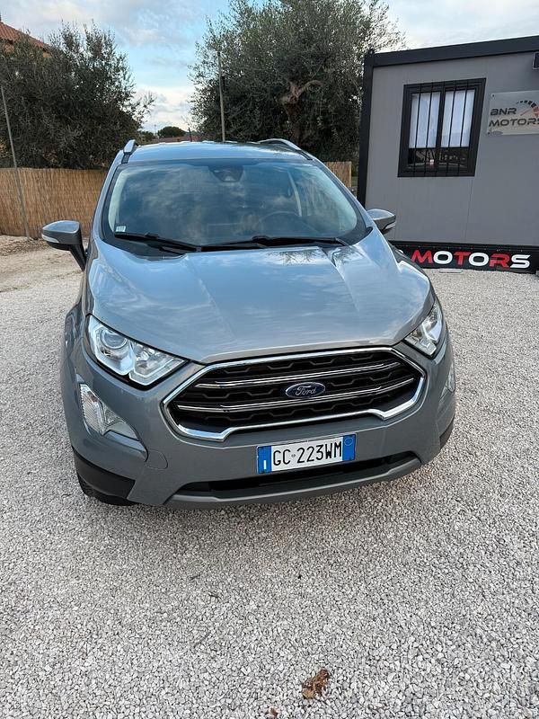 Grigio Usata 2021 Ford Ecosport Titanium SUV | 13.999 € (Buon prezzo) - Immagine 1/4