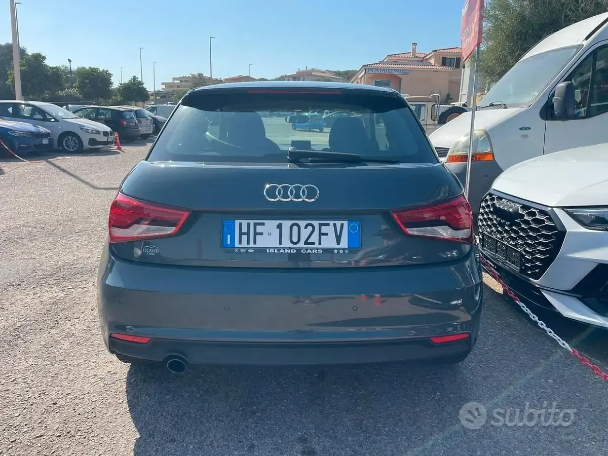 Usata Audi A1 S-Line 95 CV (69 kW) 2016 Grigio Utilitaria