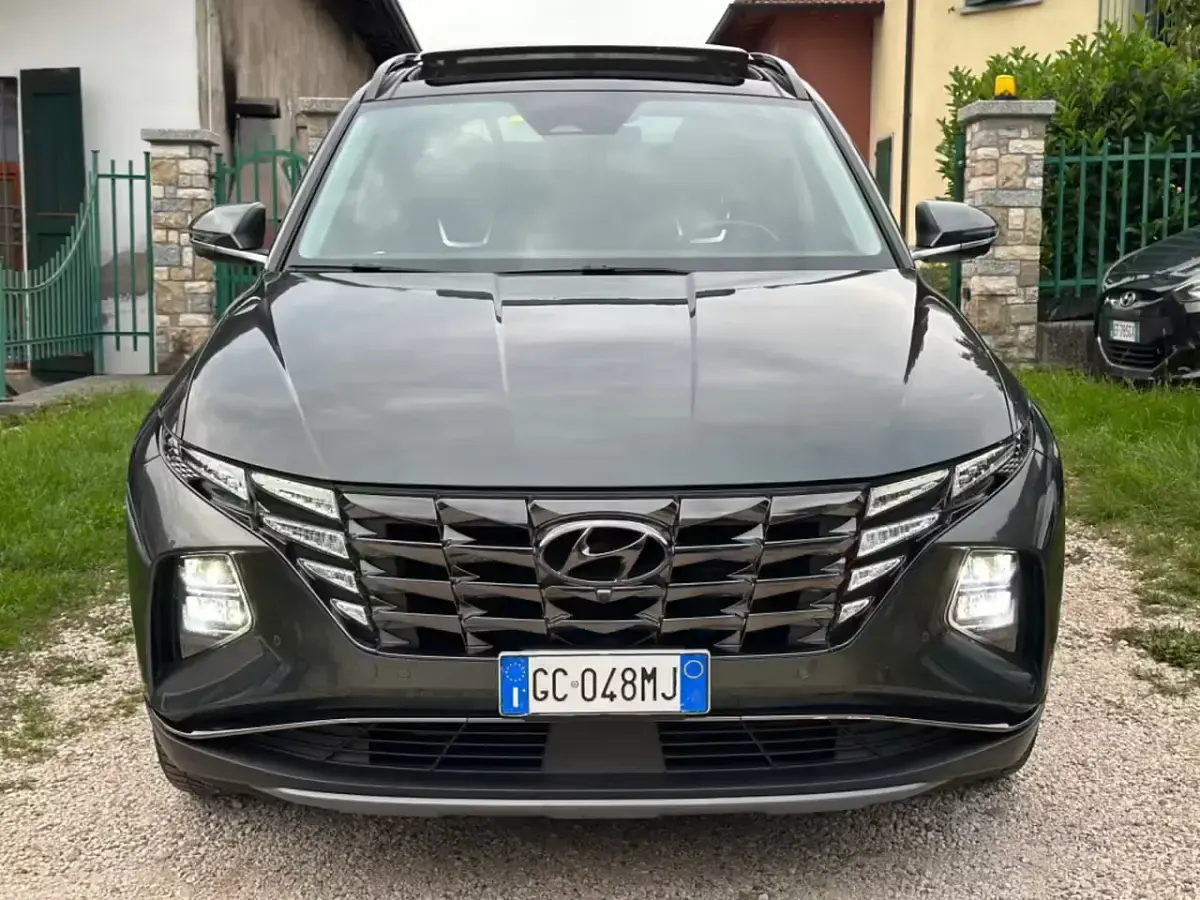 Usata Hyundai Tucson 179 CV (131 kW) 2021 Verde SUV