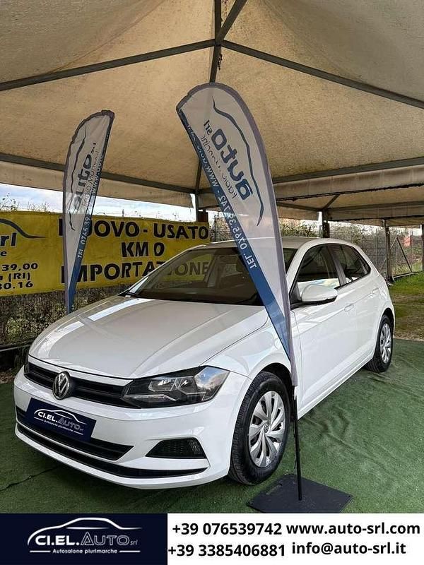 Usata VW Polo Comfortline 80 CV (58 kW) 2018 Bianco Utilitaria
