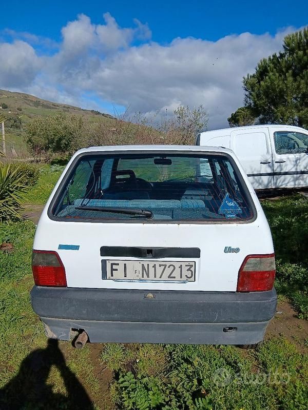 Usata Fiat Uno S 1994 Bianco Utilitaria