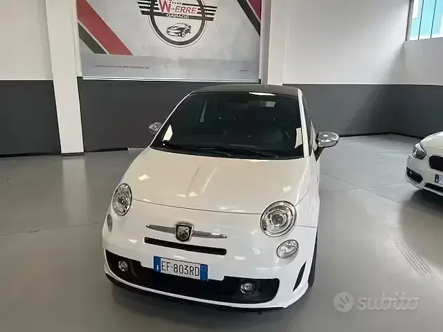Usata Abarth 500C 140 CV (102 kW) 2012 Bianco Cabrio