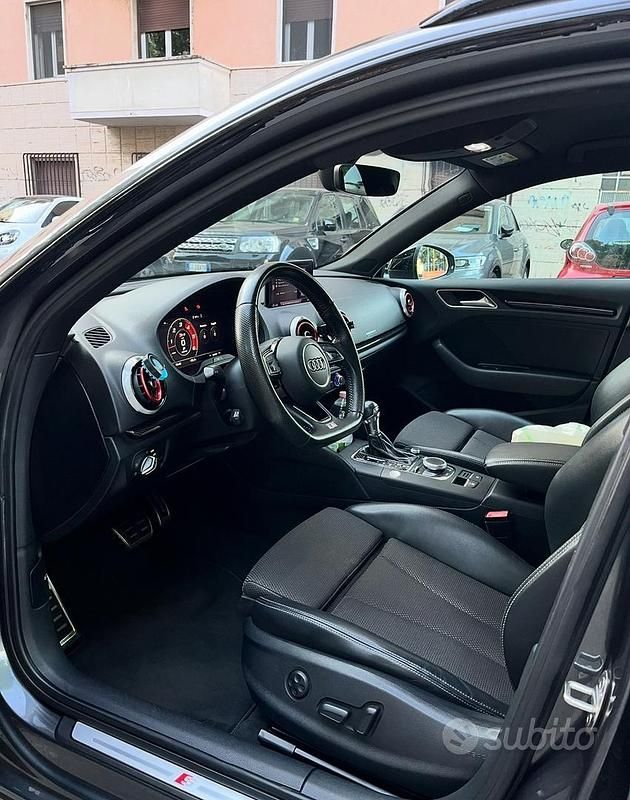 Usata Audi A3 Sport 184 CV (135 kW) 2019 Grigio Berlina