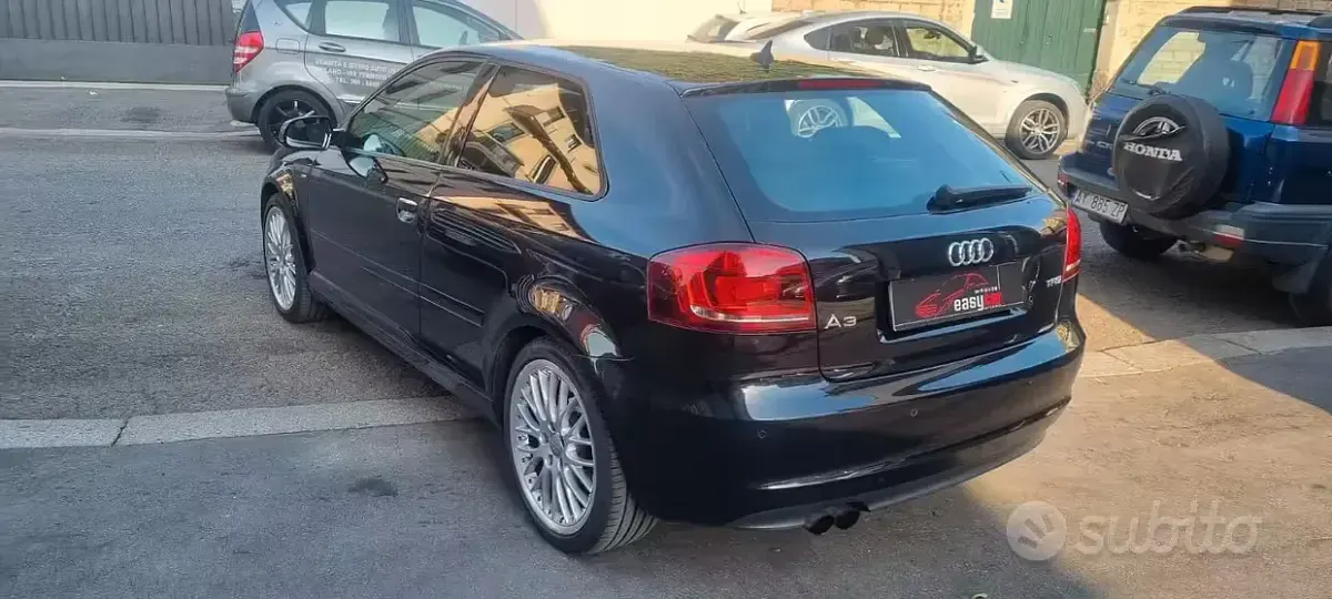 Usata Audi A3 Sportback Ambition 160 CV (117 kW) 2011 Nero Utilitaria