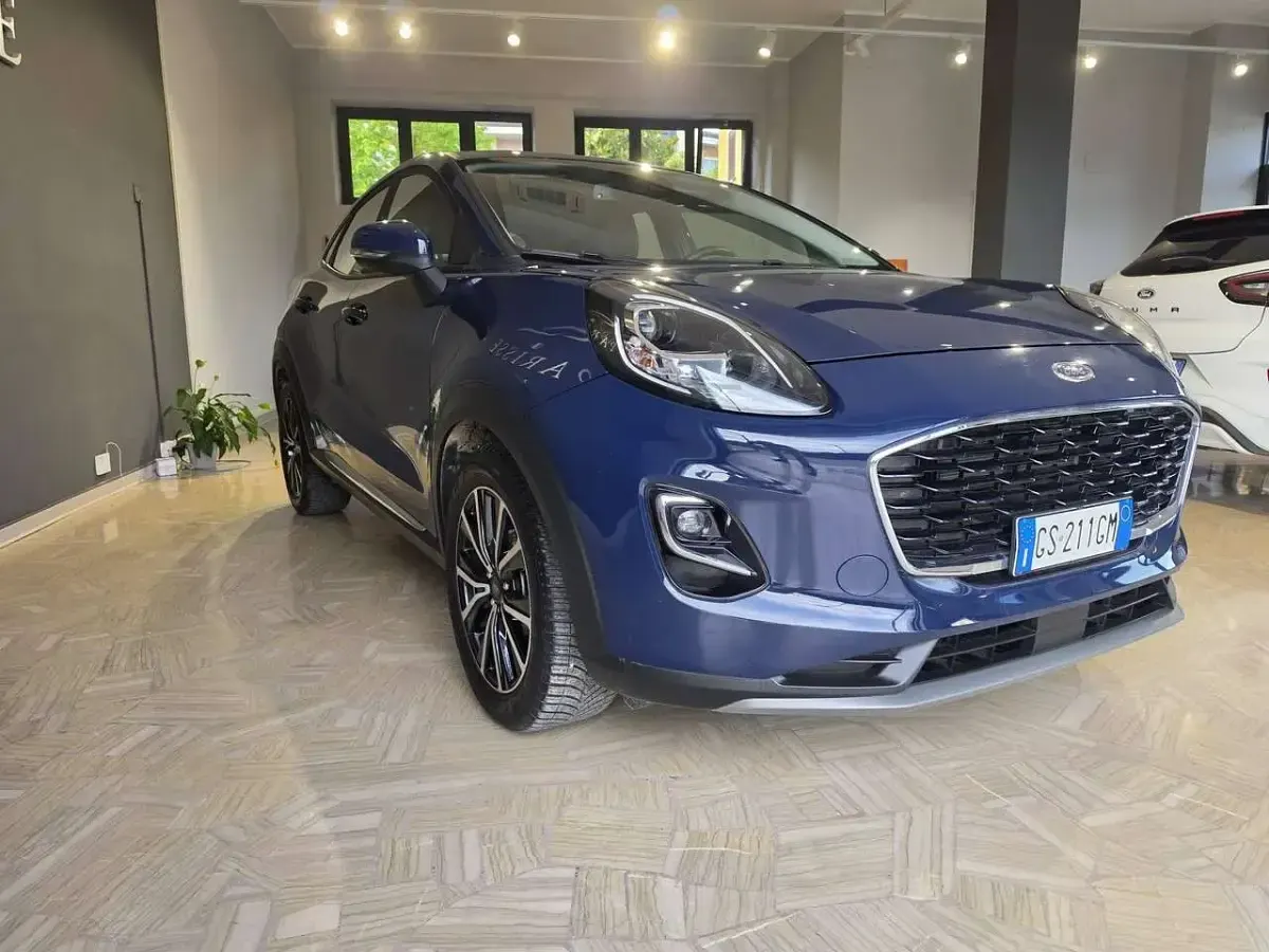 Usata Ford Puma Titanium 125 CV (91 kW) 2023 Blu/azzurro SUV