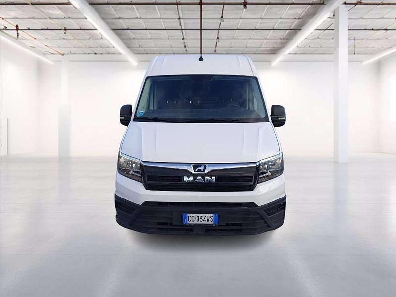 Usata MAN TGE 140 CV (102 kW) 2021 Bianco pastello Furgone
