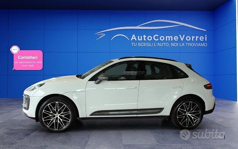 Bianco Usata 2022 Porsche Macan SUV | 62.000 € (Buon prezzo) - Immagine 1/4