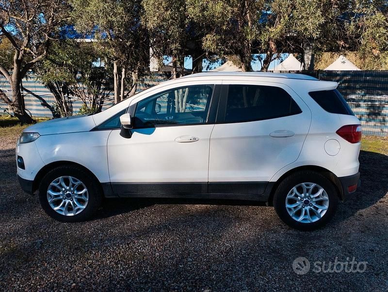 Usata Ford Ecosport Titanium S 95 CV (69 kW) 2016 Bianco SUV
