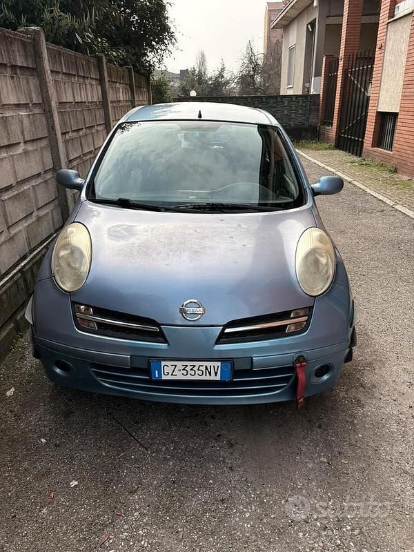 Usata Nissan Micra Acenta 80 CV (58 kW) 2007 Blu Berlina