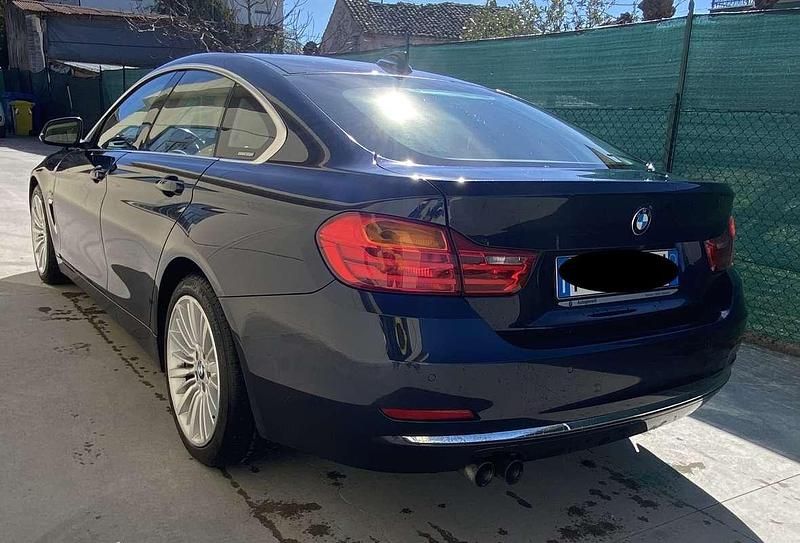 Usata BMW 420 Luxury Line 190 CV (139 kW) 2016 Blu/azzurro Coupé