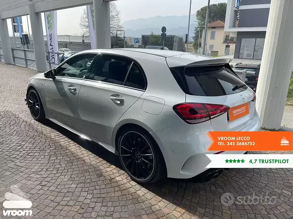 Usata Mercedes A35 AMG AMG 306 CV (225 kW) 2021 Bianco Berlina
