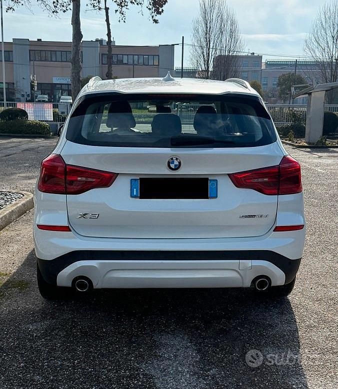 Usata BMW X3 Advantage 150 CV (110 kW) 2019 Bianco SUV