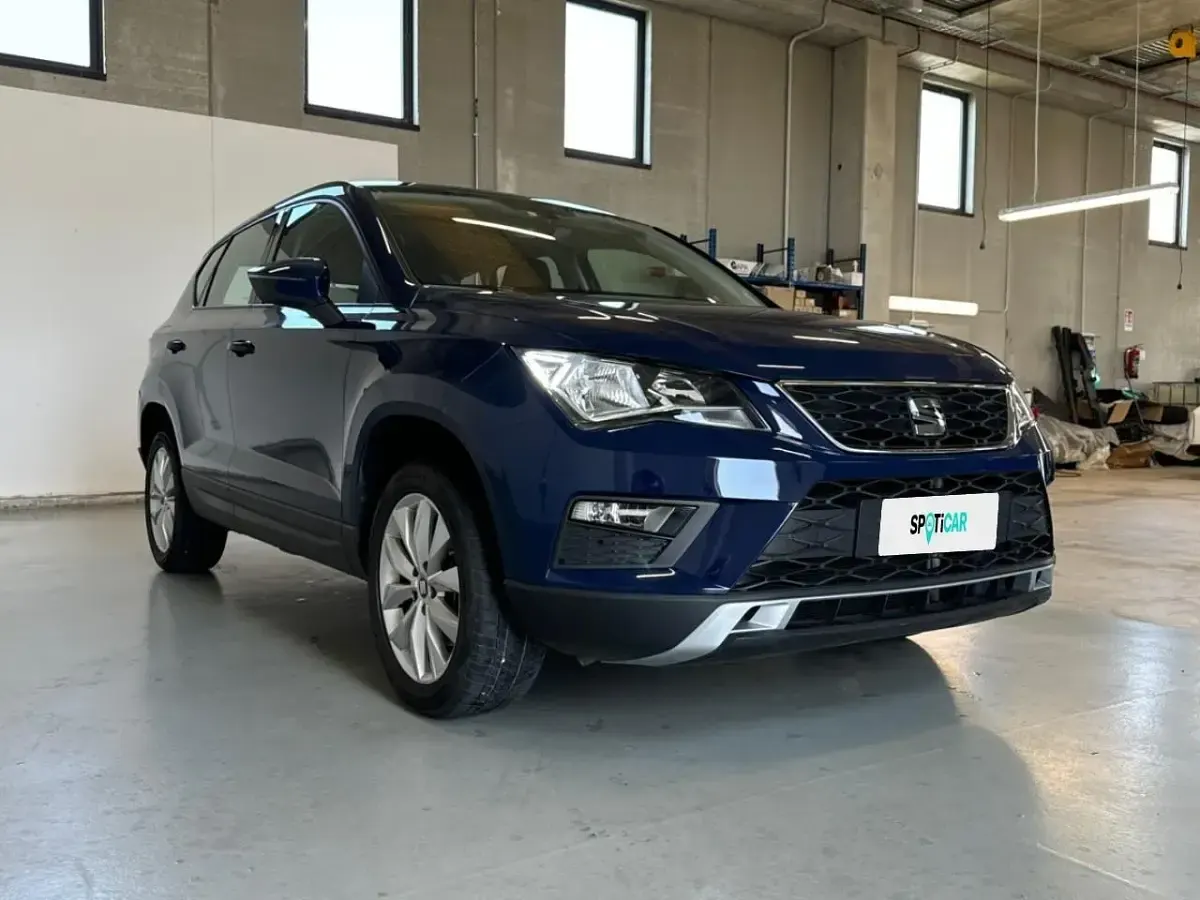 Usata Seat Ateca Style 150 CV (110 kW) 2017 Blu SUV