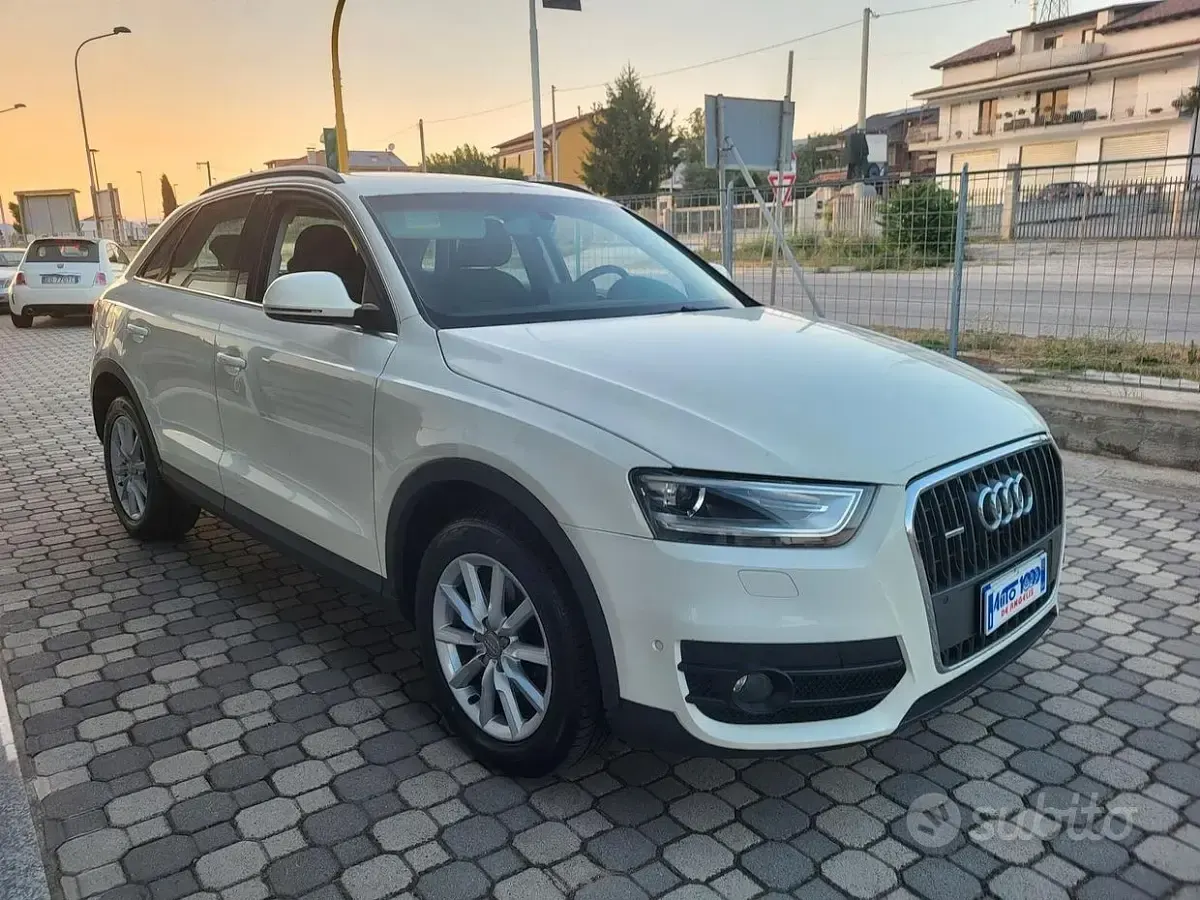 Usata Audi Q3 177 CV (130 kW) 2013 Bianco SUV