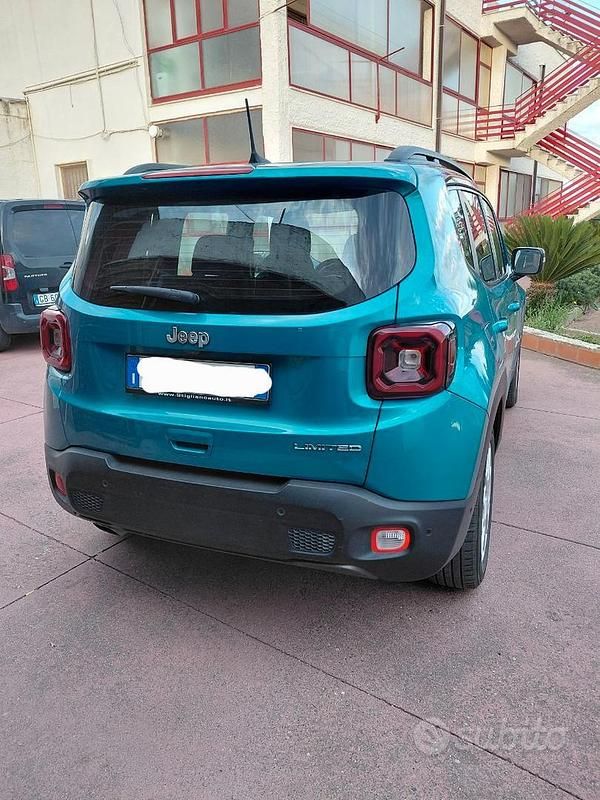 Usata Jeep Renegade 120 CV (88 kW) 2019 Blu SUV