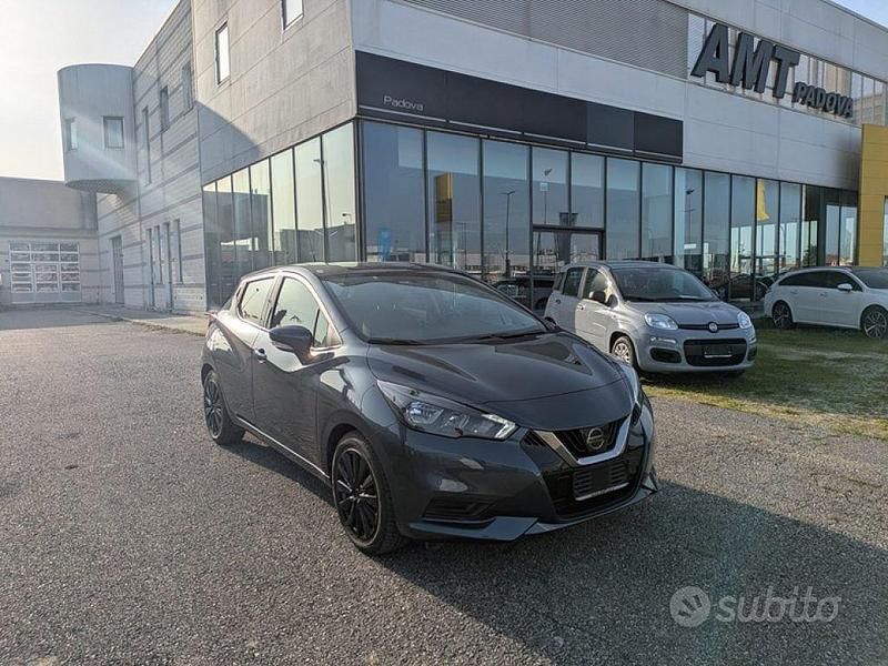 Usata Nissan Micra Acenta 100 CV (73 kW) 2021 Grigio Utilitaria