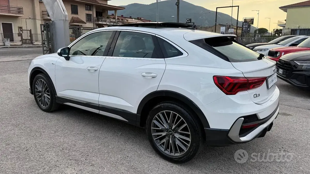 Usata Audi Q3 Sportback S-Line 150 CV (110 kW) 2021 Bianco SUV