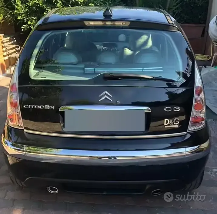 Usata Citroën C3 73 CV (53 kW) 2005 Nero Berlina
