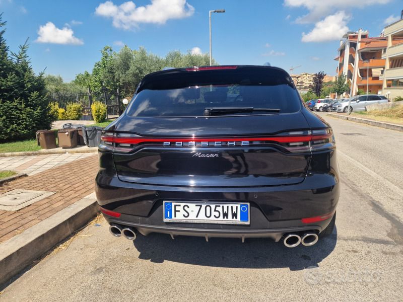 Usata Porsche Macan 245 CV (180 kW) 2018 Nero SUV