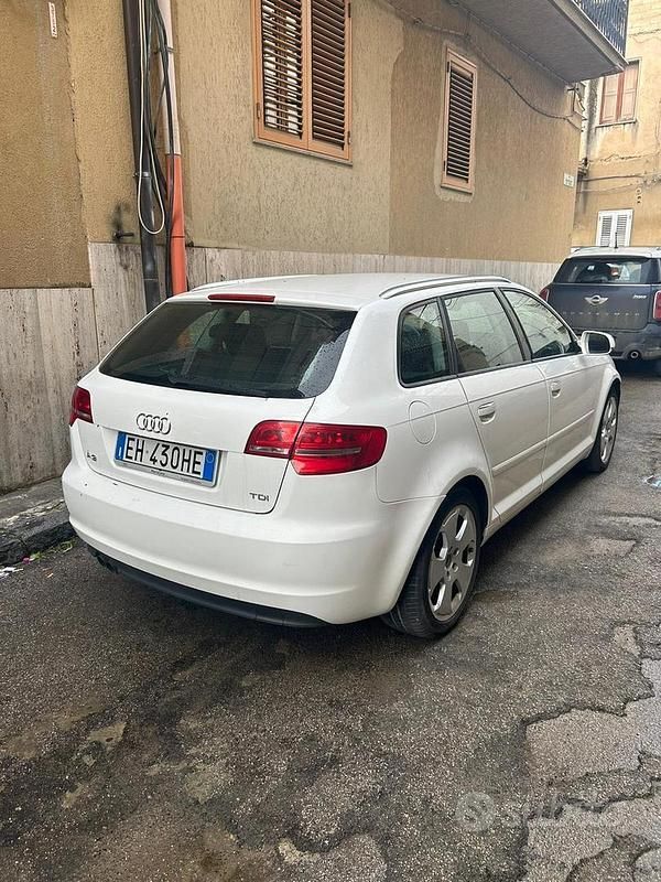 Usata Audi A3 170 CV (125 kW) 2011 Bianco Utilitaria