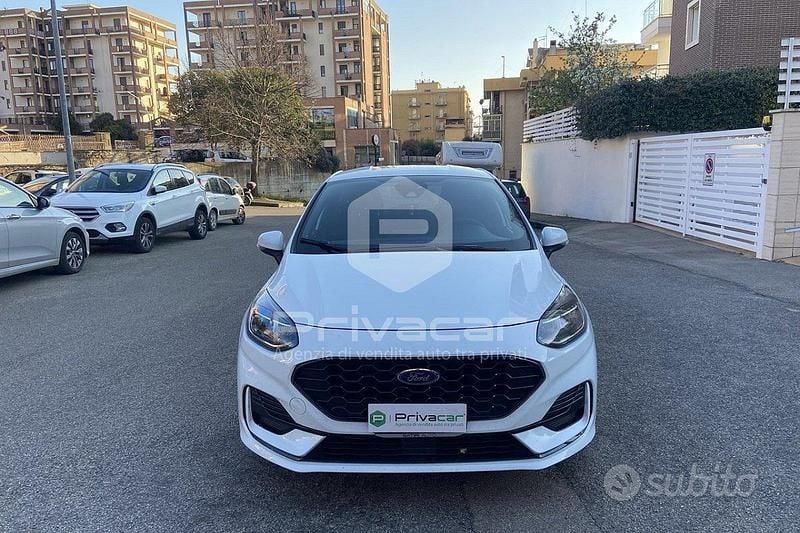 Usata Ford Fiesta ST-Line 125 CV (91 kW) 2024 Bianco Utilitaria