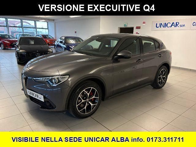 Usata Alfa Romeo Stelvio Executive 190 CV (139 kW) 2020 Grigio scuro SUV