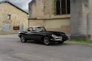 Usata Jaguar E-Type 269 CV (197 kW) 1967 Nero Cabrio