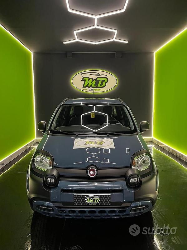 Blu Usata 2021 Fiat Panda Cross Cross Due volumi | 10.900 € (Buon prezzo) - Immagine 1/4