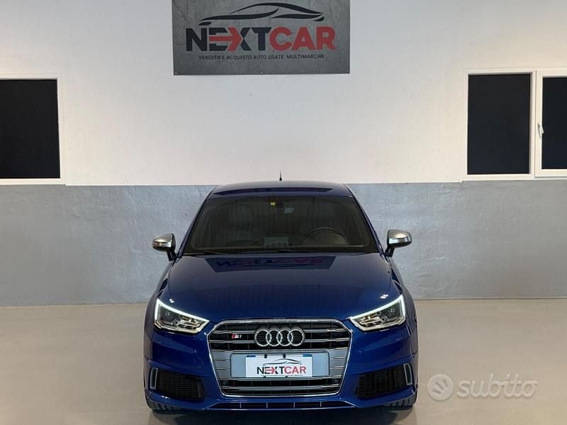 Usata Audi S1 Sportback Ambiente 231 CV (169 kW) 2015 Blu/azzurro Utilitaria