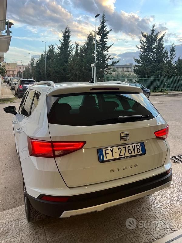 Usata Seat Ateca Business 115 CV (84 kW) 2019 Bianco SUV