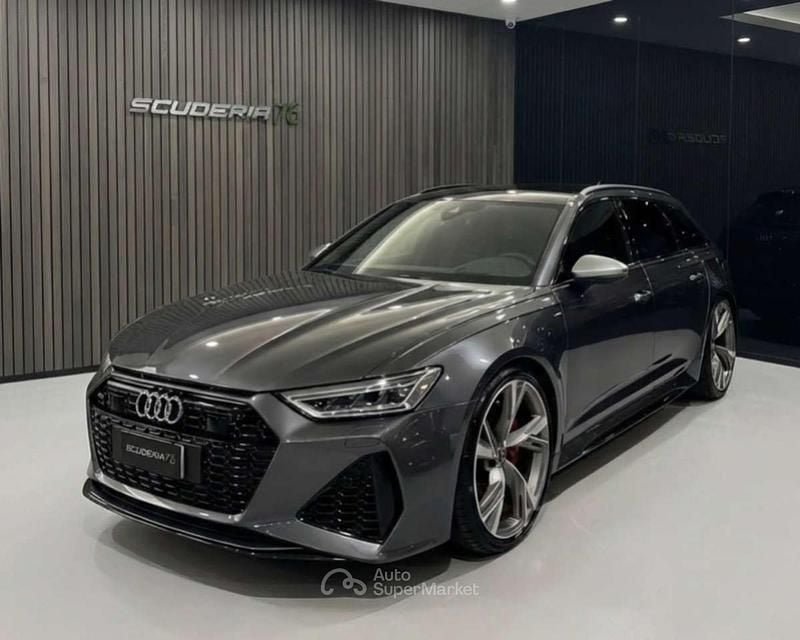 Grigio daytona Usata 2022 Audi RS6 Station wagon | 96.900 € (Buon prezzo) - Immagine 1/4