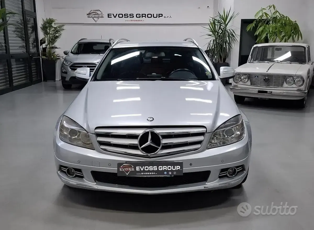 Usata Mercedes C220 Avantgarde 170 CV (125 kW) 2008 Grigio Station wagon
