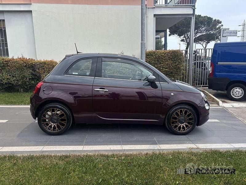 Usata Fiat 500 Collezione 69 CV (50 kW) 2019 Rosso Berlina
