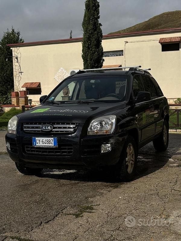 Usata Kia Sportage 2007 Nero SUV