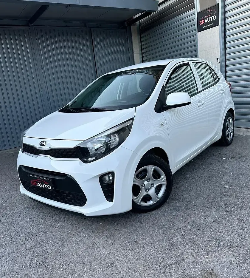 Usata Kia Picanto Active 67 CV (49 kW) 2018 Bianco Utilitaria