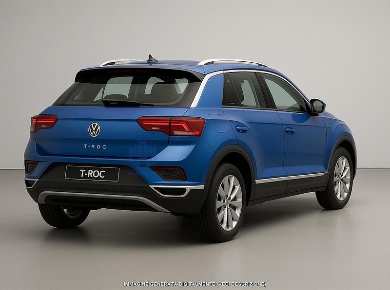 Usata VW T-Roc Style 150 CV (110 kW) 2024 Blu SUV