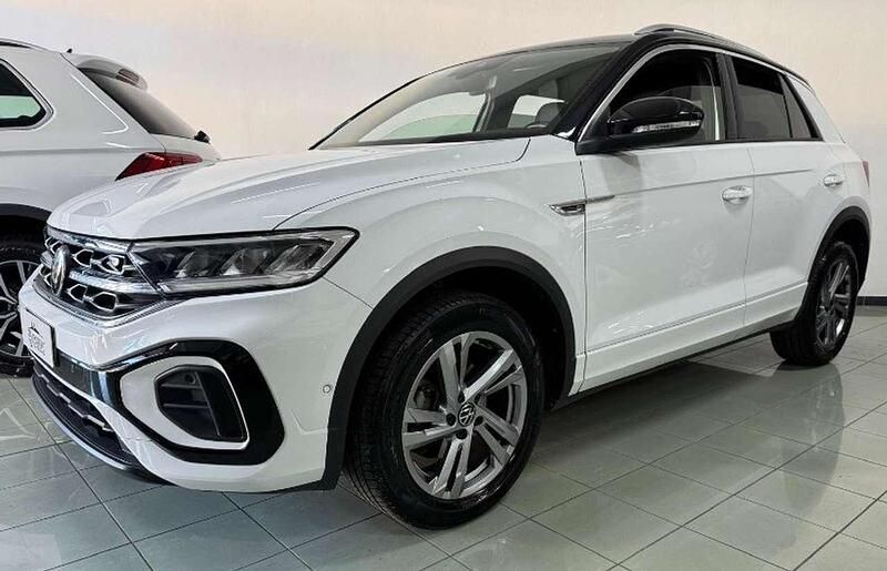 Usata VW T-Roc R-line 110 CV (80 kW) 2022 Bianco SUV