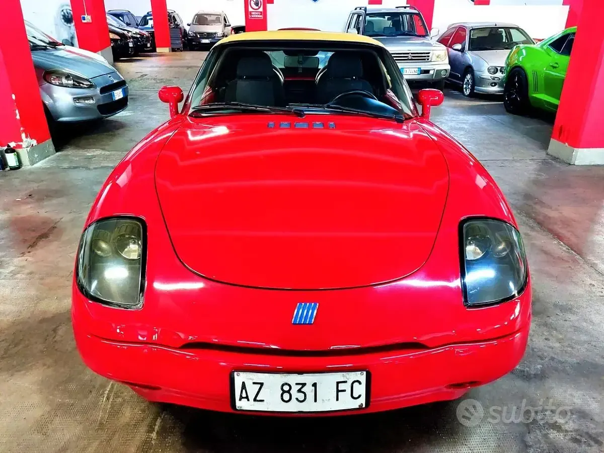 Usata Fiat Barchetta 131 CV (96 kW) 1998 Rosso Cabrio