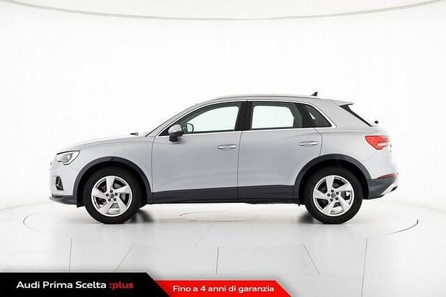 Usata Audi Q3 Advanced Plus 150 CV (110 kW) 2019 Argento fioretto metallizzato SUV