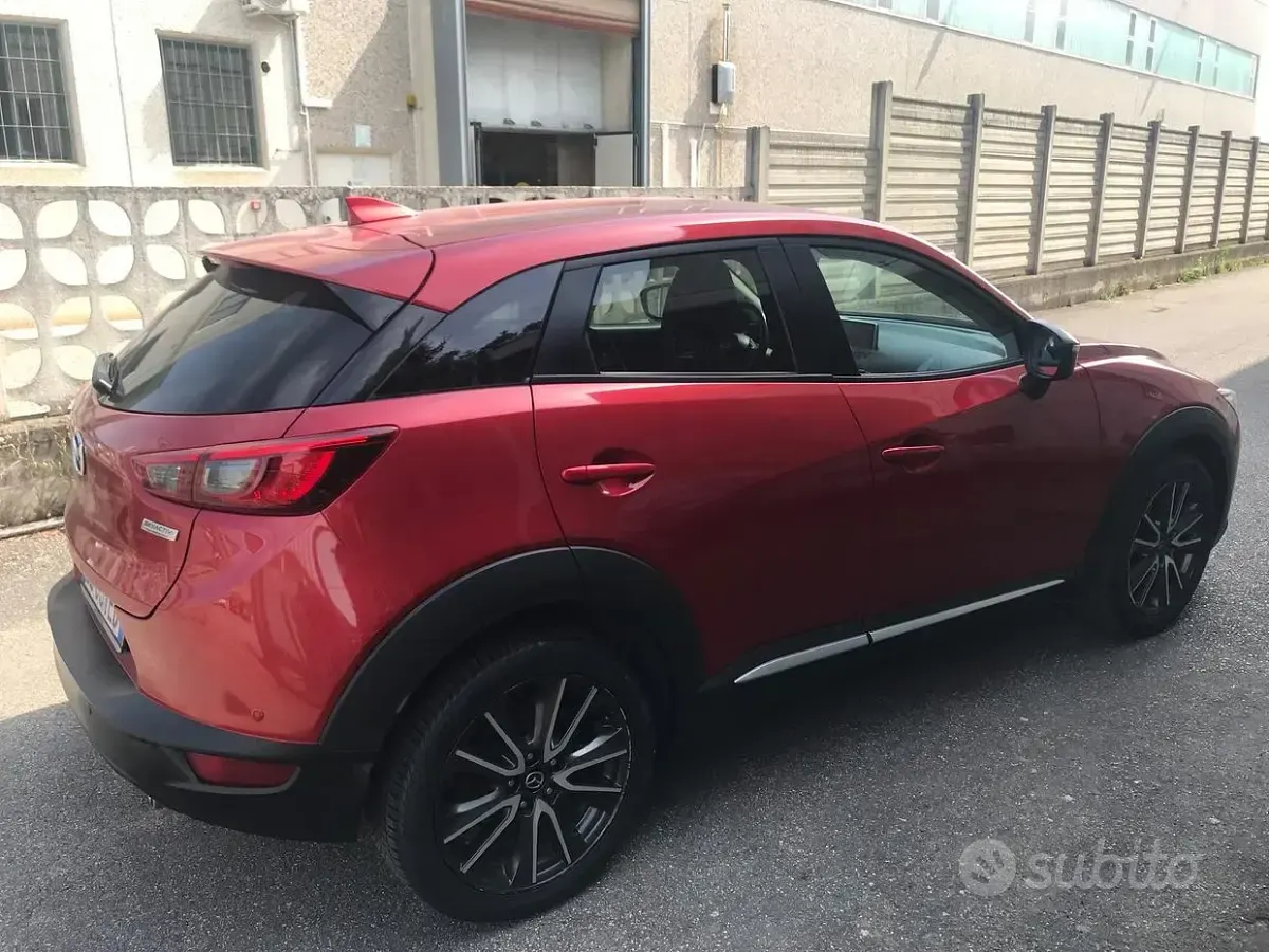 Usata Mazda CX-3 Exceed 105 CV (77 kW) 2015 Rosso SUV