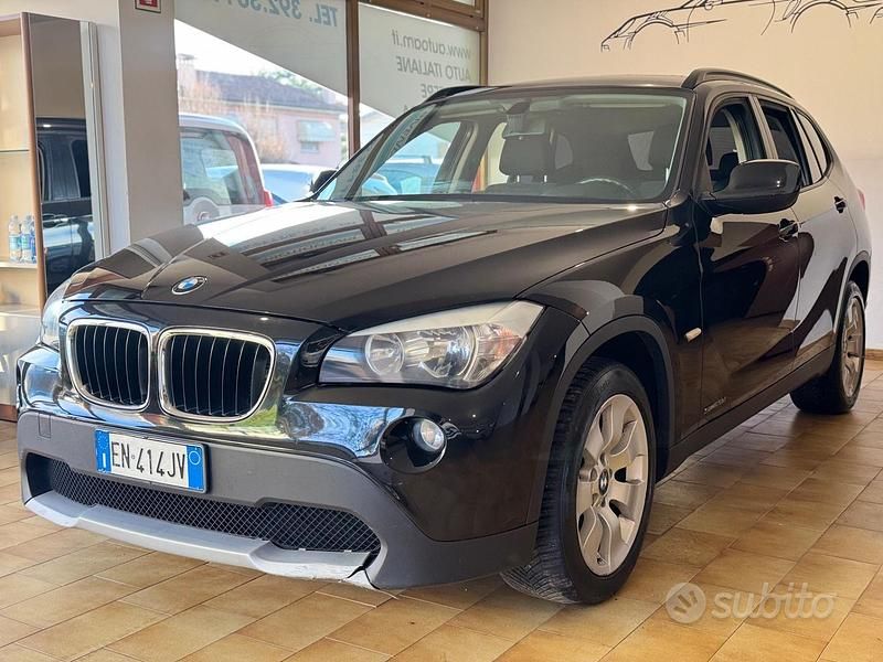 Usata BMW X1 177 CV (130 kW) 2012 Nero SUV