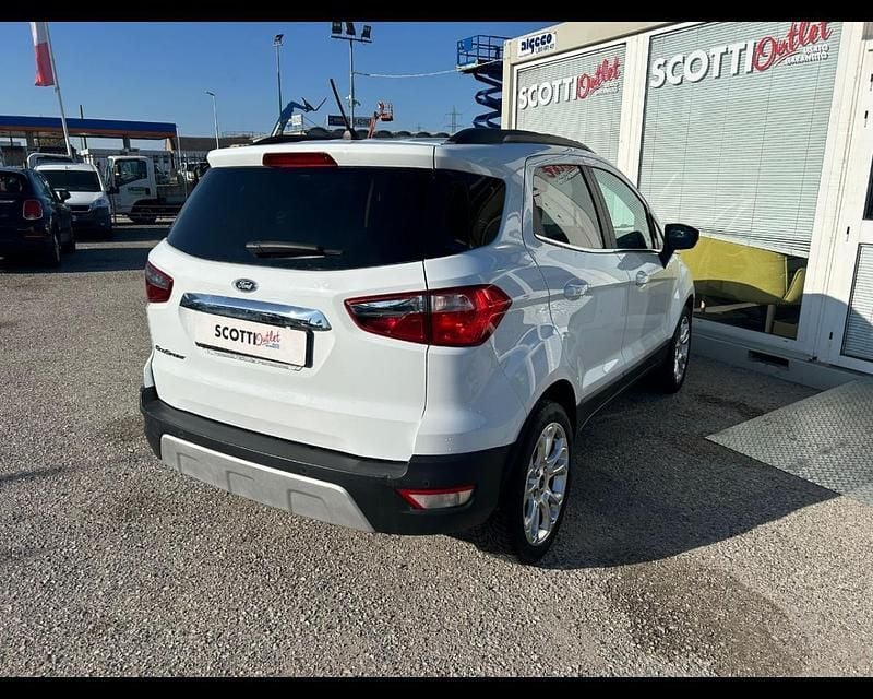 Usata Ford Ecosport Titanium S 125 CV (91 kW) 2021 Bianco SUV