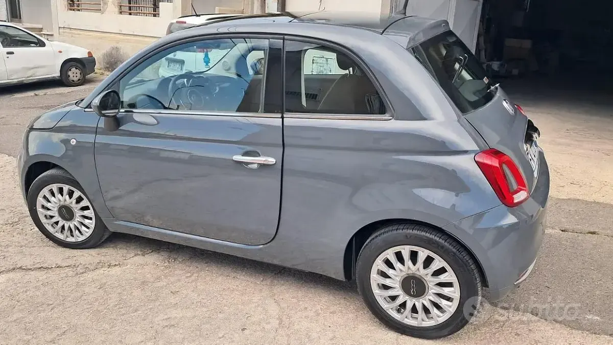 Usata Fiat 500 69 CV (50 kW) 2017 Grigio Utilitaria