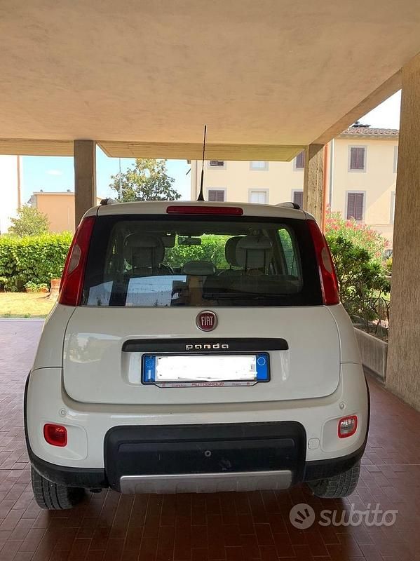 Usata Fiat Panda 4x4 75 CV (55 kW) 2013 Bianco Utilitaria