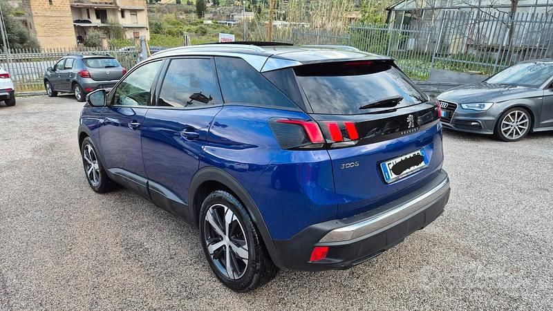 Usata Peugeot 3008 Allure 130 CV (95 kW) 2019 Blu SUV