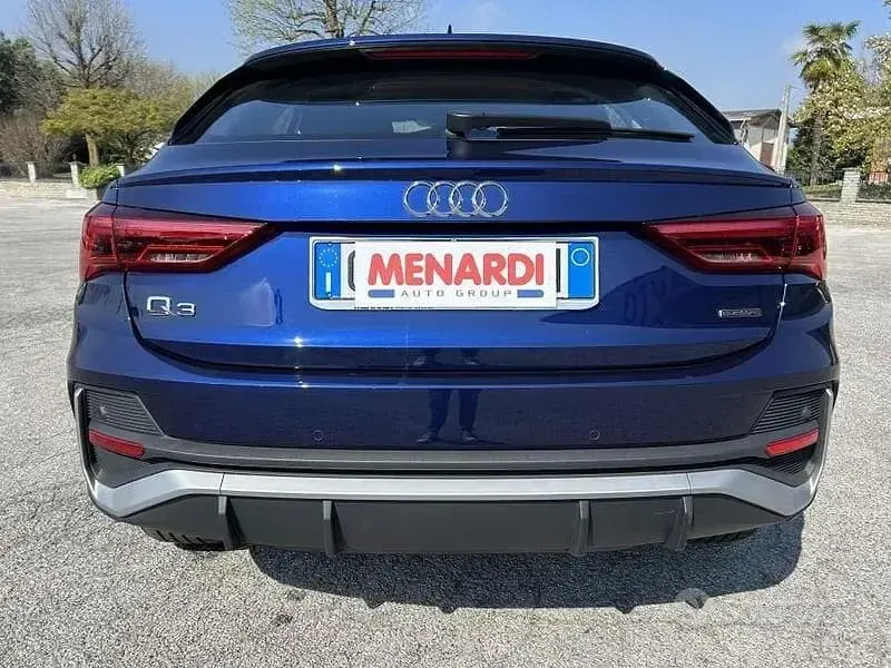 Usata Audi Q3 S-line plus 150 CV (110 kW) 2023 Blu/azzurro SUV